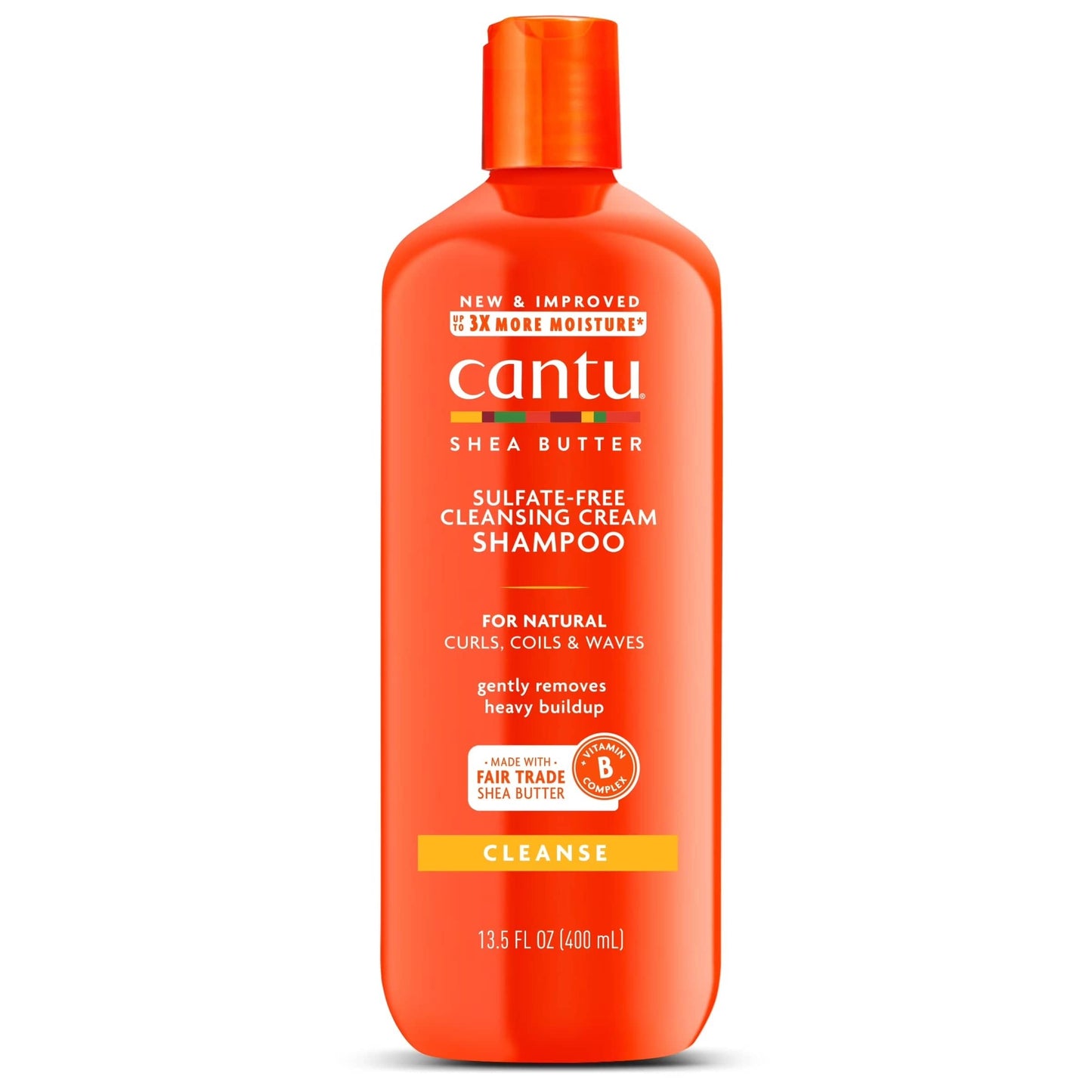 Cantu - Shea Butter - Shea Sulphate Free Cleansing Shampoo 400ml - Cantu - Ethni Beauty Market