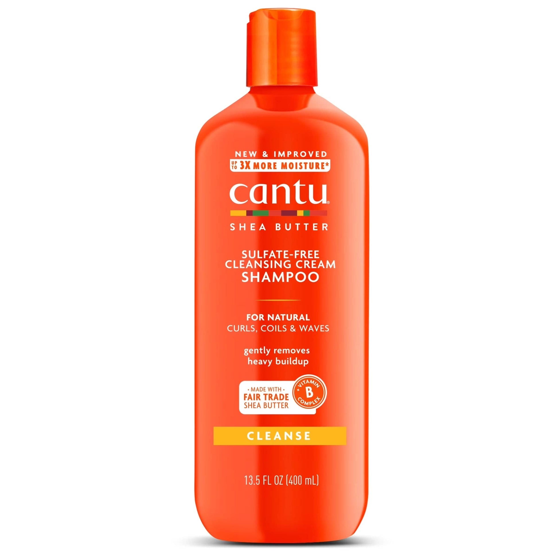 Cantu - Shea Butter - Shea Sulphate Free Cleansing Shampoo 400ml - Cantu - Ethni Beauty Market