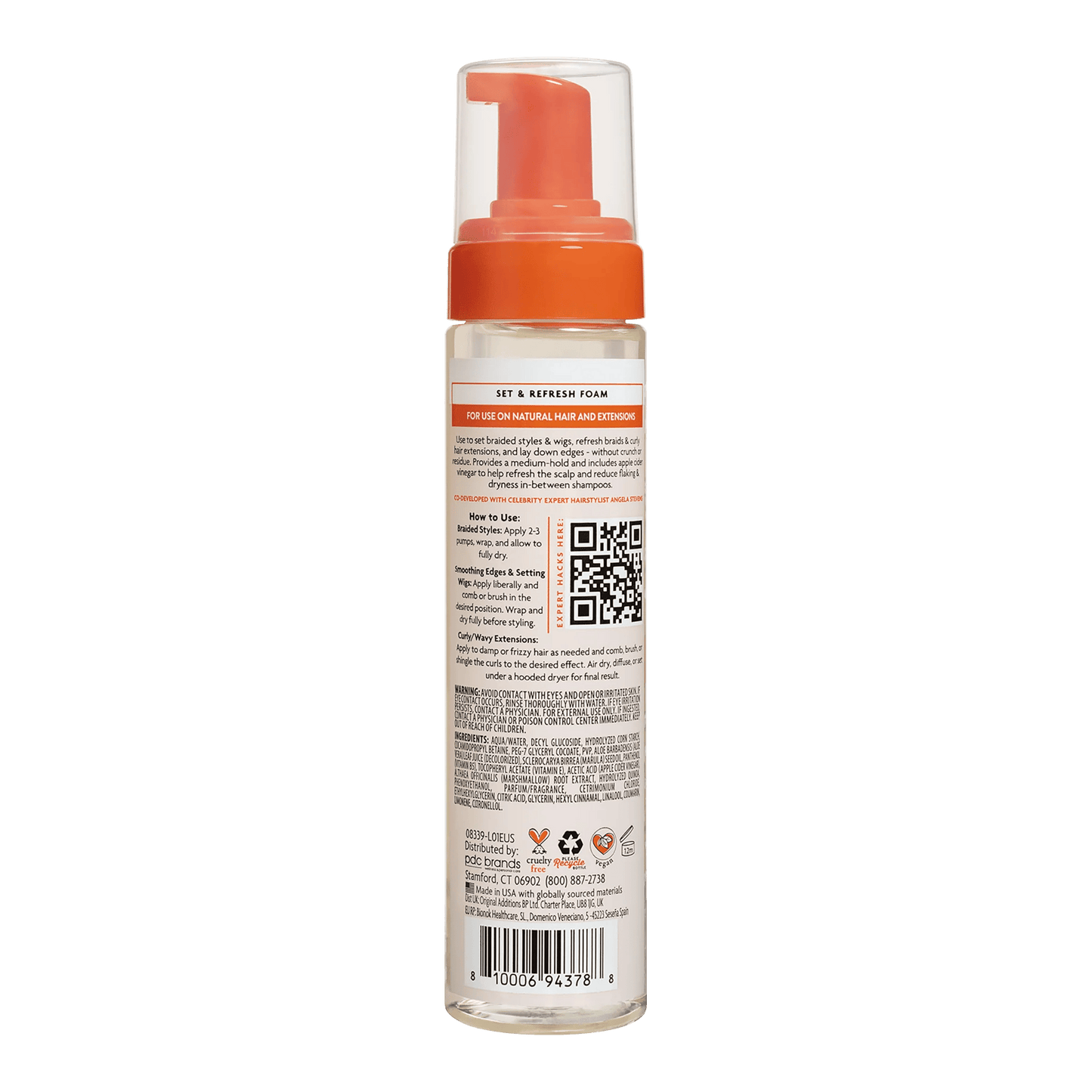 Cantu - Mousse capillaire pour perruques & extensions - 237ml - Cantu - Ethni Beauty Market