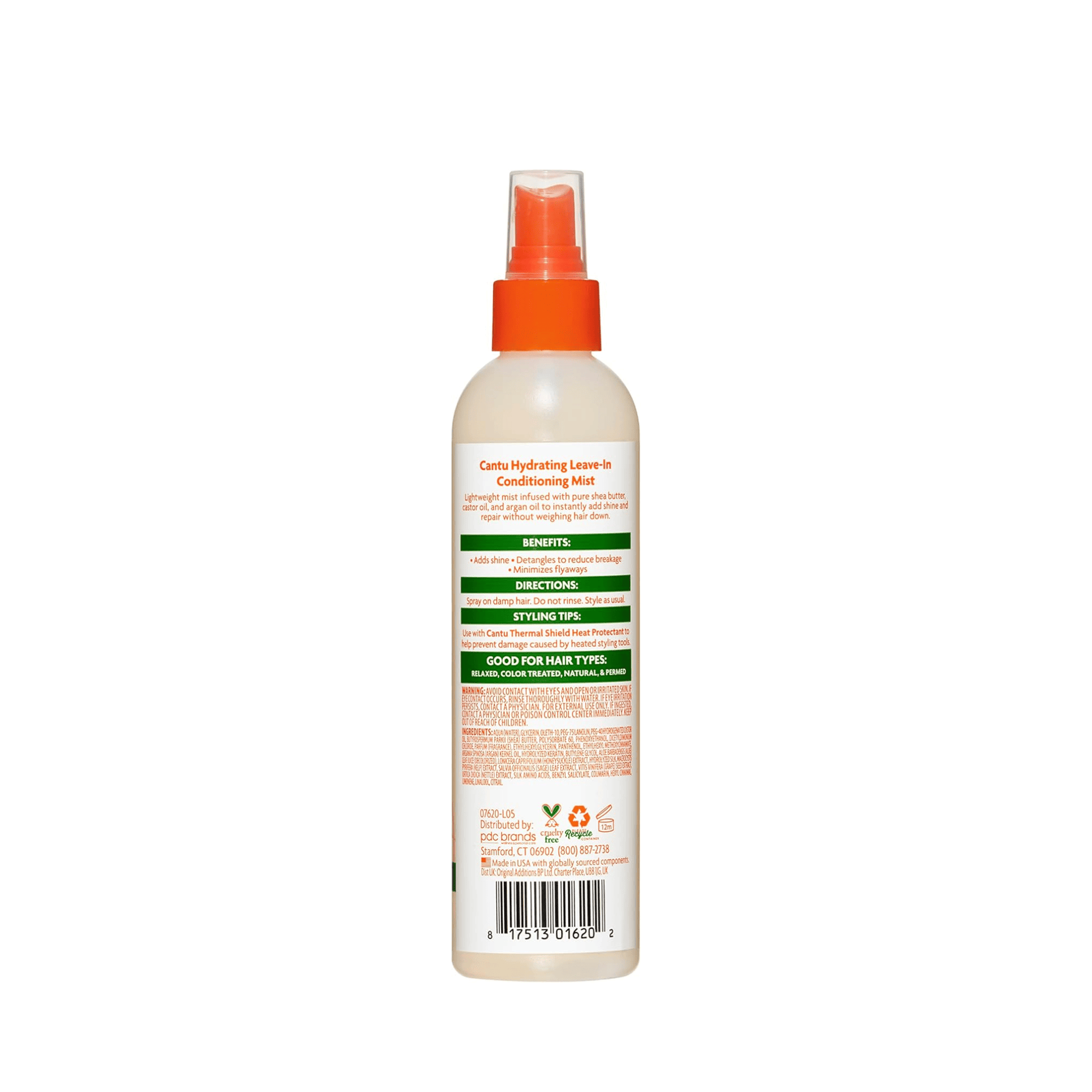 Cantu - Shea Butter - Spray démêlant sans rinçage "hydrating" - 237ml - Cantu - Ethni Beauty Market