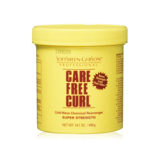 Softsheen- Carson Professional  Crème  texturisante formule forte (Super) "Care Free Curl" -  400G - Care Free Curl - Ethni Beauty Market
