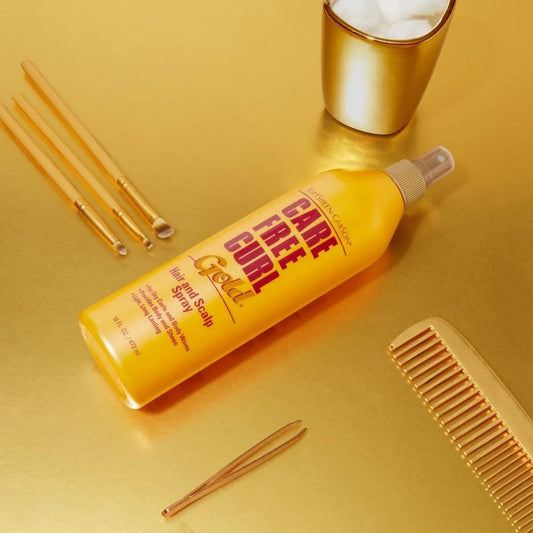 Care Free Curl Gold - Hair and scalp spray 437ml - Care Free Curl - Ethni Beauty Market