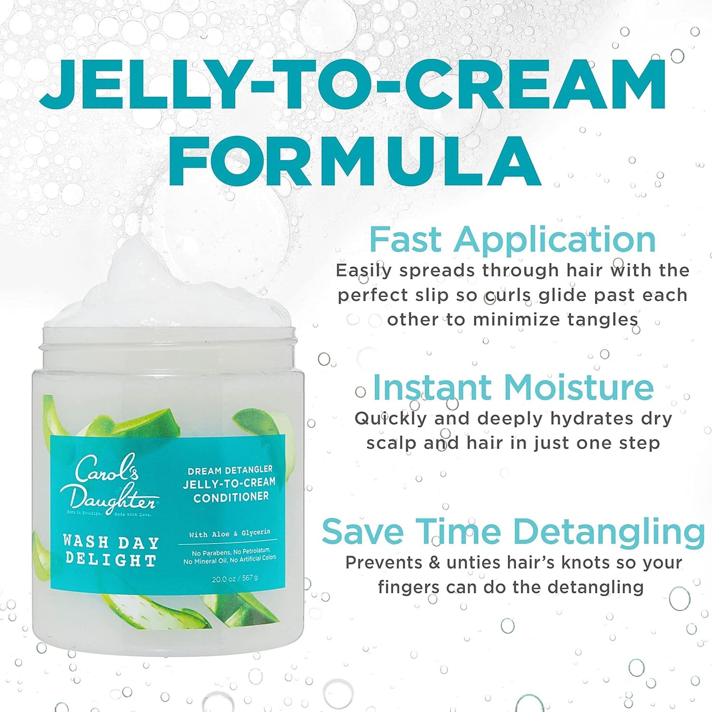 Carol's Daughter - Wash Day Delight - Revitalisant Démêlant "Jelly-To-Cream" - 500ml - Carol's Daughter - Ethni Beauty Market