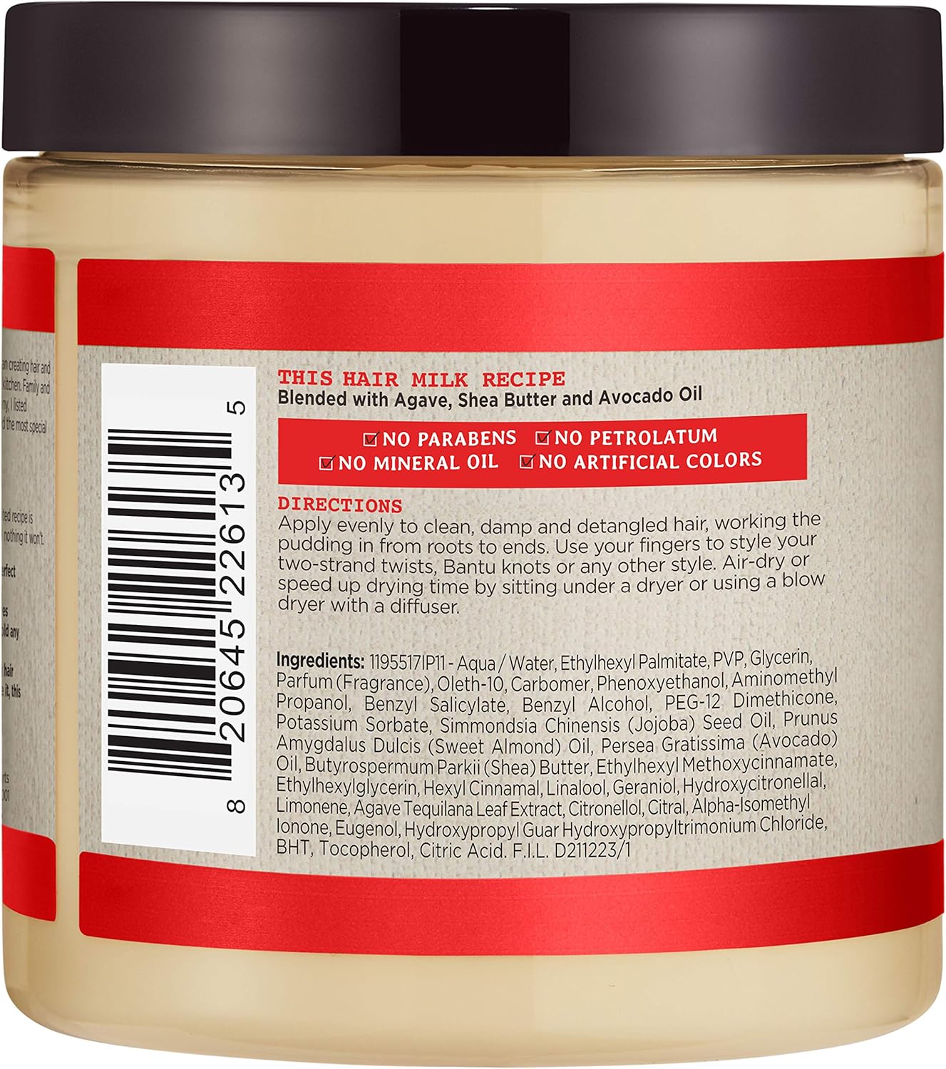 Carol's Daughter - Lait Capillaire Nourrissant Et Revitalisant Carol's Daughter "Styling Pudding 236ml - Carol's Daughter - Ethni Beauty Market