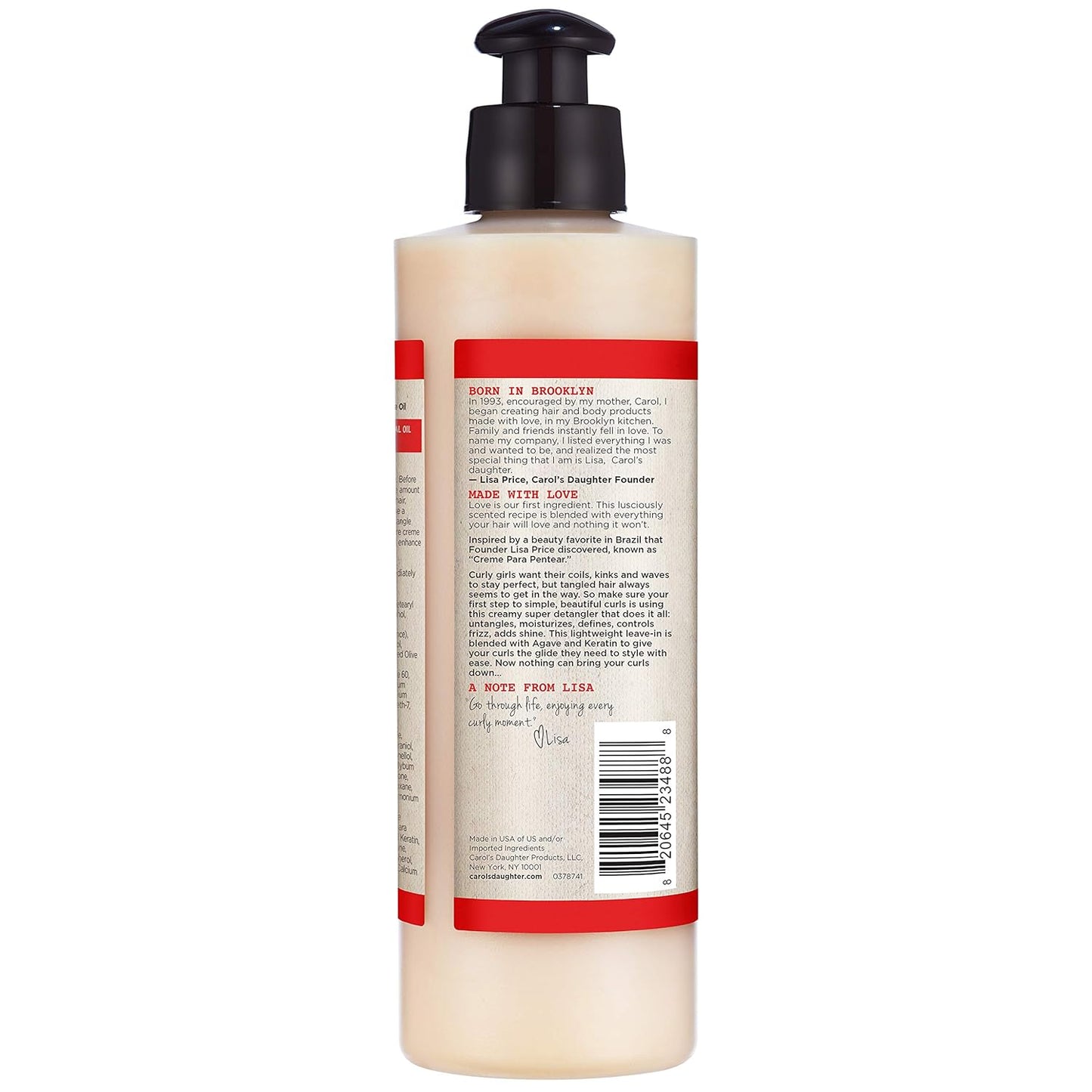 Carol's Daughter - Crème pour cheveux 4 En 1 (Hair Milk 4 in 1 Combing Creme) - 236ml - Carol's Daughter - Ethni Beauty Market