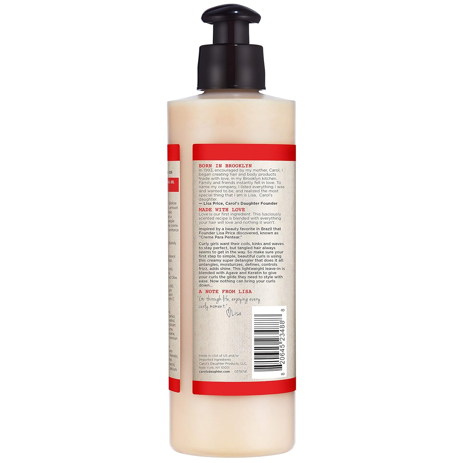 Carol's Daughter - Crème pour cheveux 4 En 1 (Hair Milk 4 in 1 Combing Creme) - 236ml - Carol's Daughter - Ethni Beauty Market