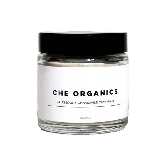 Che organics - Exfoliating mask with green clay "rhassoul & chamomile" - 60ml - Che Organics - Ethni Beauty Market