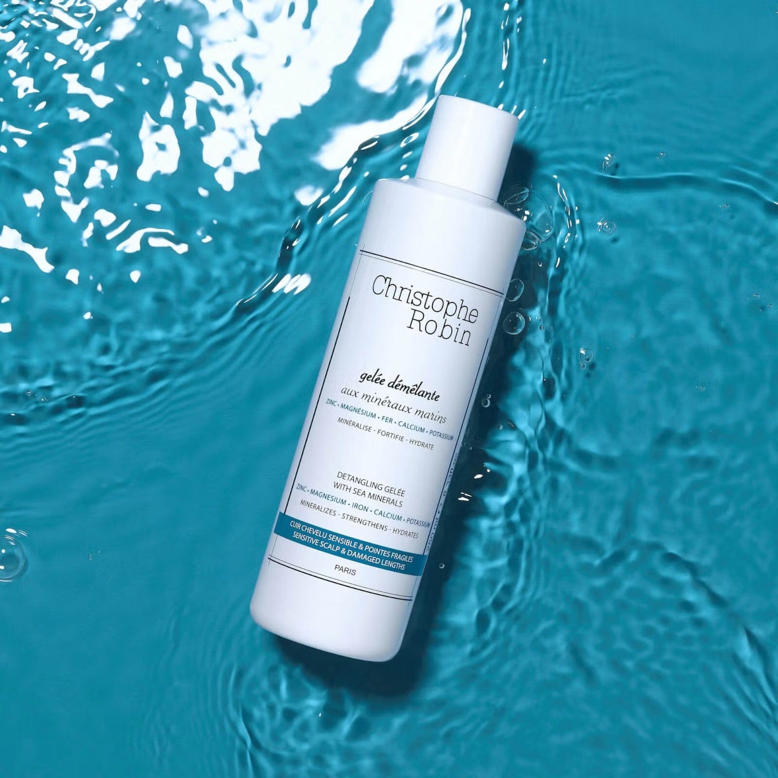 Christophe Robin - Purifying Detox - Gelée démêlante à rincer "minéraux marins" - 250ml - Christophe Robin - Ethni Beauty Market