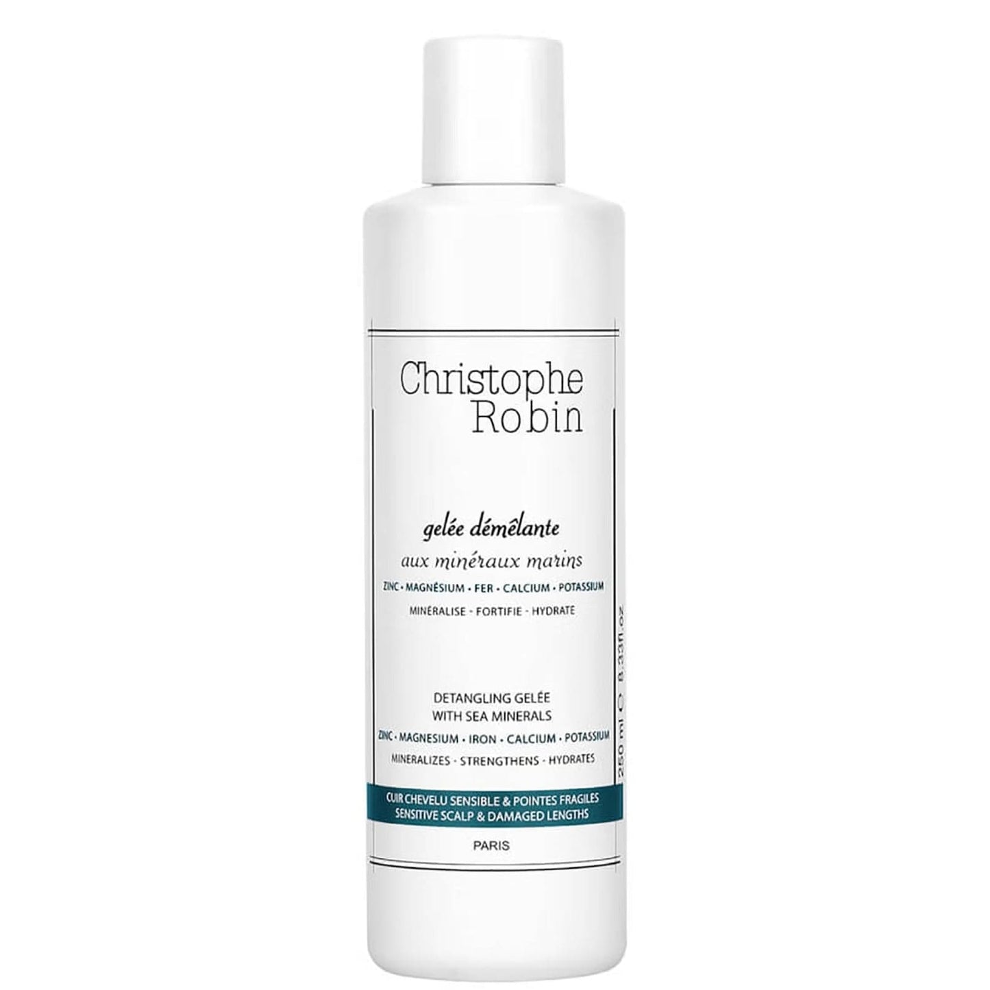 Christophe Robin - Purifying Detox - Gelée démêlante à rincer "minéraux marins" - 250ml - Christophe Robin - Ethni Beauty Market