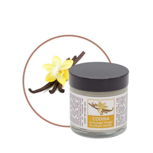 Codina - Gommage visage Purifiant vanille - 60 ml - Codina - Ethni Beauty Market