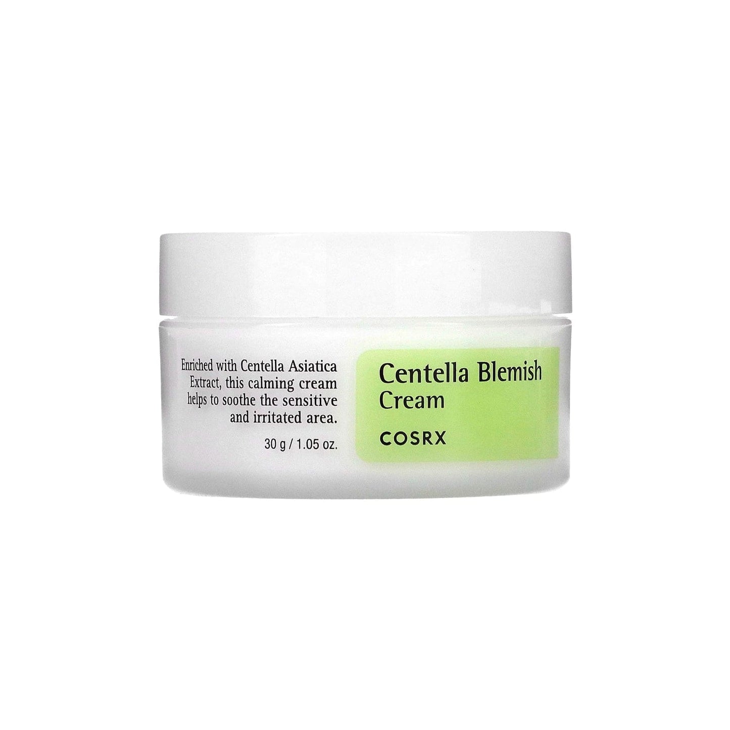 COSRX - Crème visage anti-imperfections "Centella Blemish Cream" - 30ml - COSRX - Ethni Beauty Market