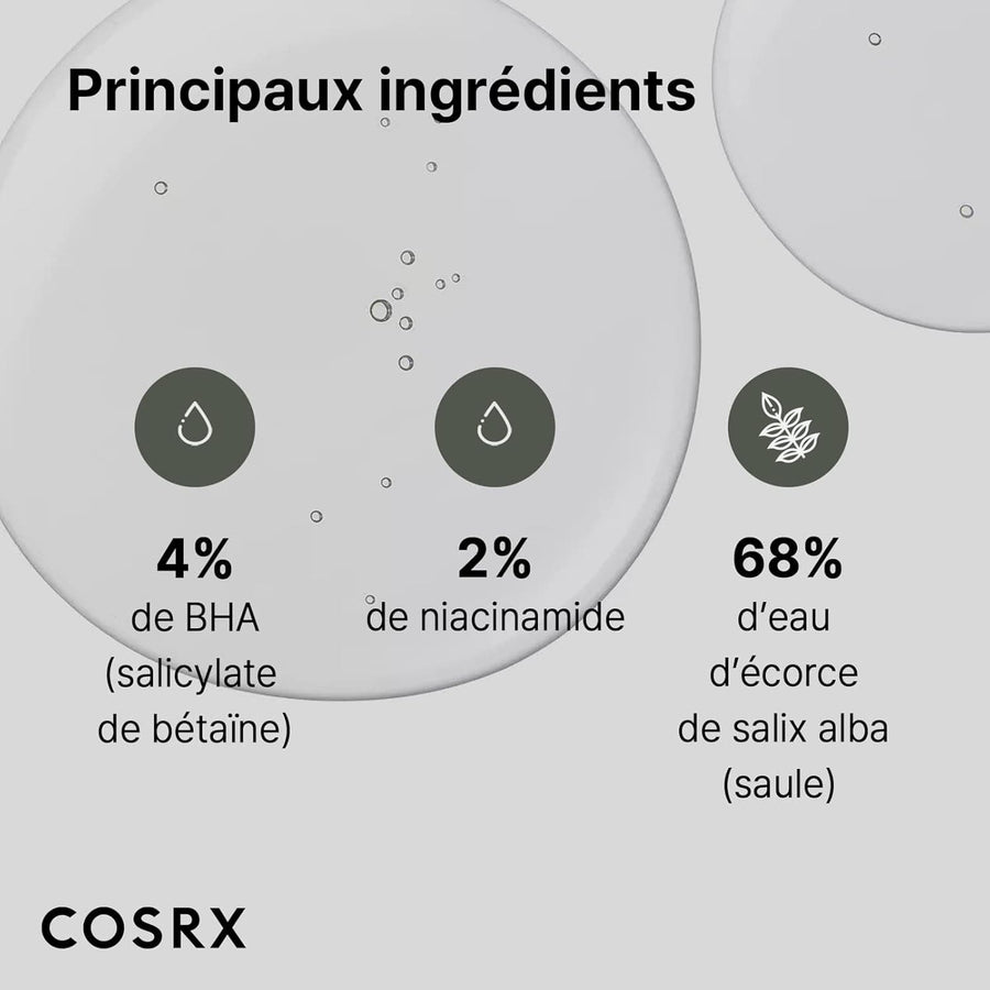 COSRX - Blackhead exfoliating lotion with BHA "Blackhead Power Liquid" - 100ml - COSRX - Ethni Beauty Market