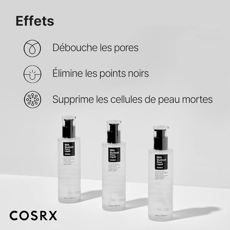 COSRX - Blackhead exfoliating lotion with BHA "Blackhead Power Liquid" - 100ml - COSRX - Ethni Beauty Market