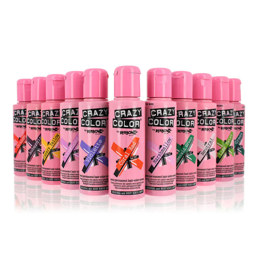 Crazy Color - Semi Permanent Hair Coloring (several shades) 100ml - Crazy Color - Ethni Beauty Market