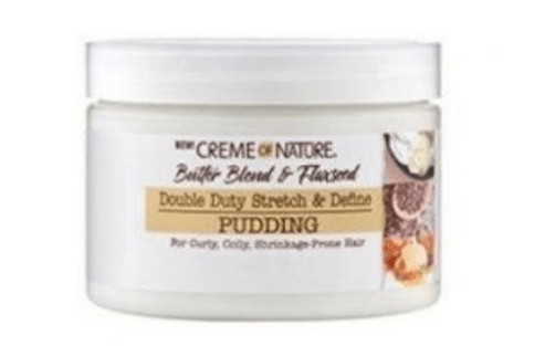 Creme of Nature - Butter Blend & Flaxseed - Pudding capillaire "double duty" - 326g - Creme of Nature - Ethni Beauty Market
