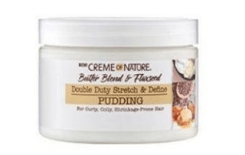 Creme Of Nature - Butter Blend & Flaxseed - Pudding capillaire "double duty" - 326g - Creme Of Nature - Ethni Beauty Market