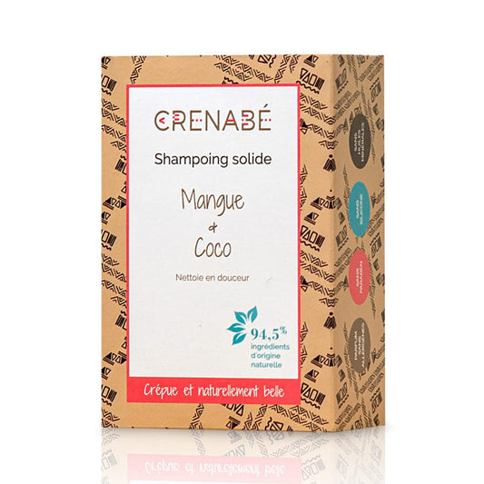 CRENABÉ - Soft solid shampoo "mango and coconut" - 110g - CRENABÉ - Ethni Beauty Market