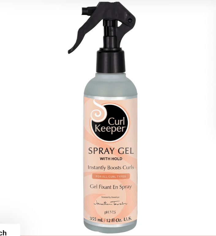 Curl Keeper - Gel Fixant en Spray "Spray Gel With Hold " - 355ml (plusieurs contenances) - Curl Keeper - Ethni Beauty Market
