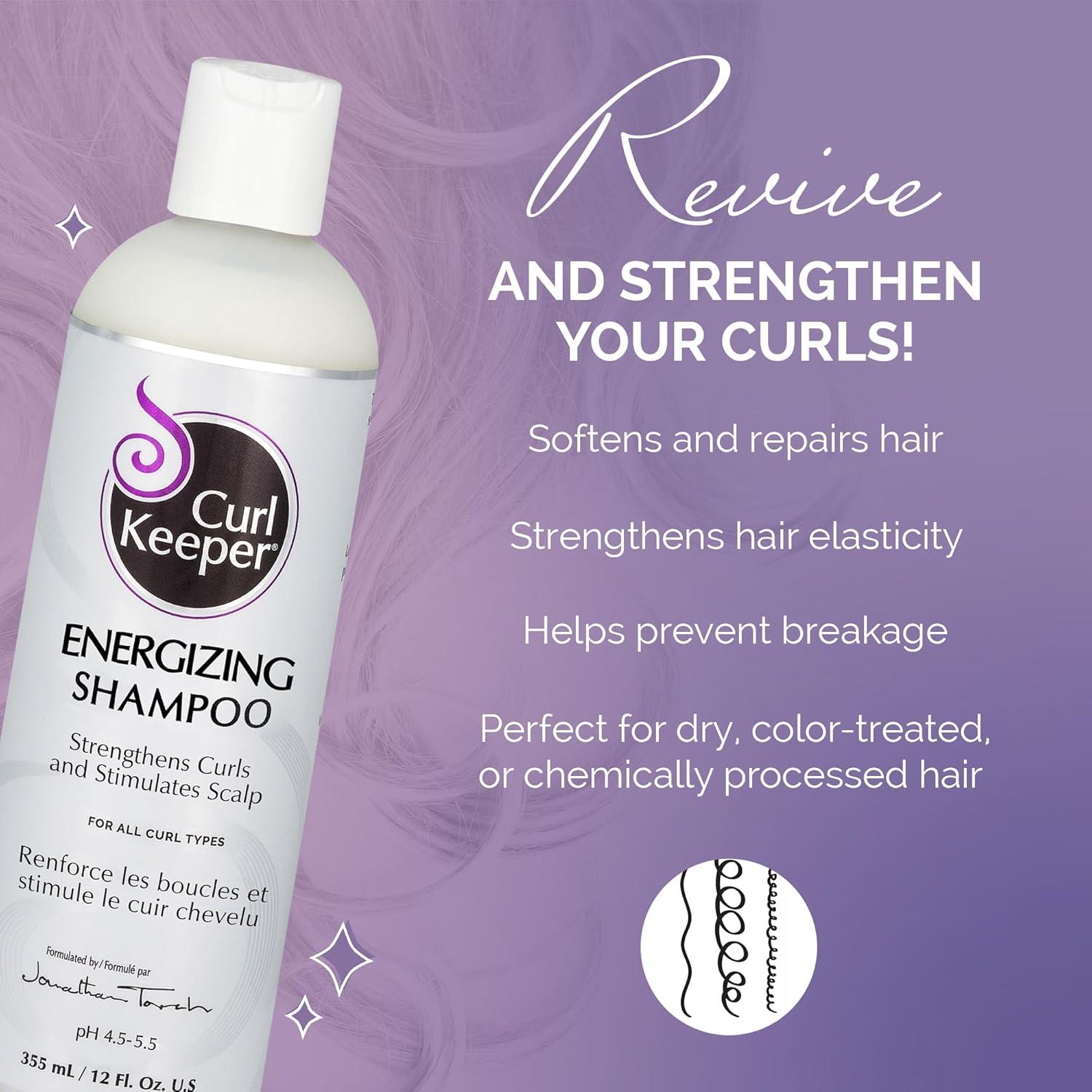 Curl Keeper - Shampoing "energizing" - 355ml - Curl Keeper - Ethni Beauty Market