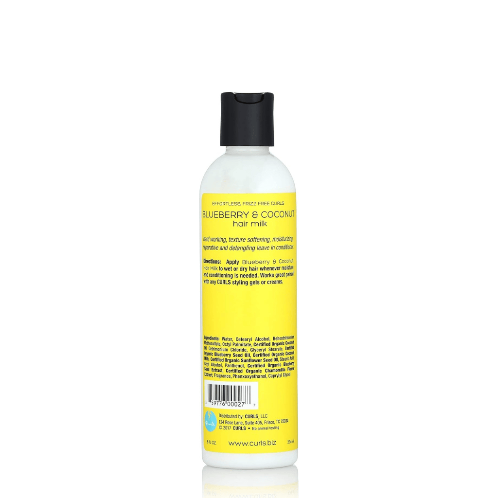 Curls - Lait capillaire blueberry & coconut - 236ml - Curls - Ethni Beauty Market