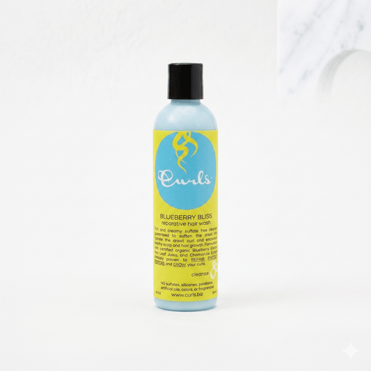 Curls - "Blueberry Bliss" Repairing Cleansing Care 236ml - Curls - Ethni Beauty Market