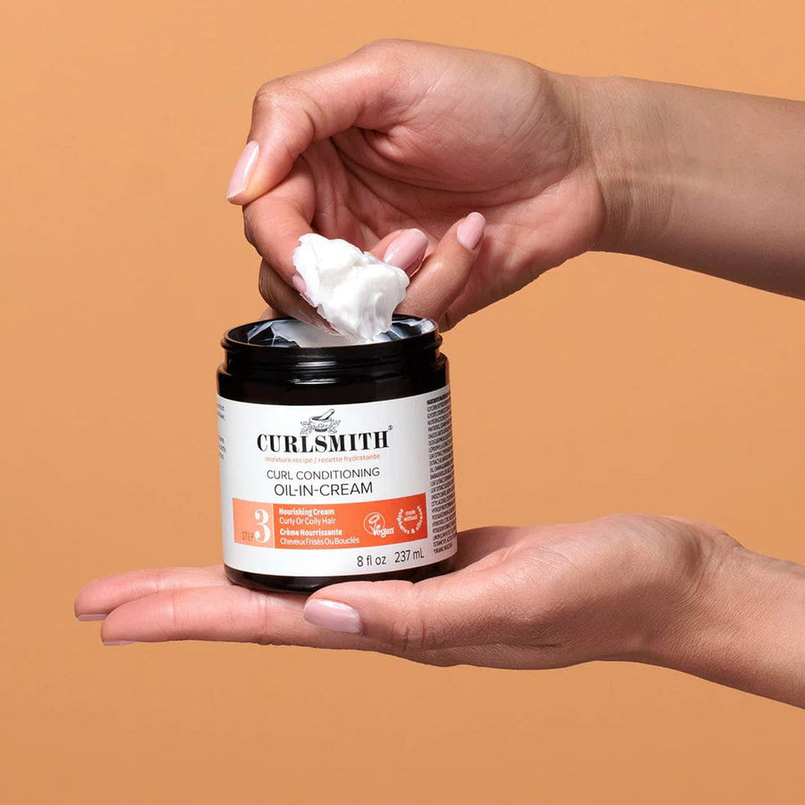 CURLSMITH - Crème-huile revitalisante pour boucles " Leave-in oil-in-cream" 237ml - Curlsmith - Ethni Beauty Market