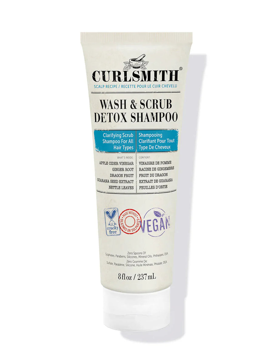 CURLSMITH - Shampoing exfoliant "Wash & Srub" - 237ml - Curlsmith - Ethni Beauty Market