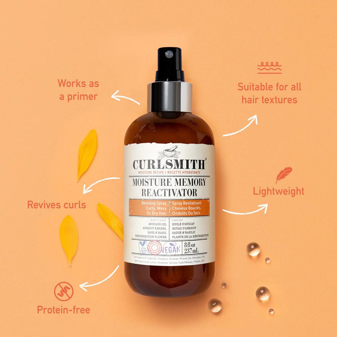 CURLSMITH - Moisture recipe - Spray hydratant "moisture memory" - 237ml - Curlsmith - Ethni Beauty Market