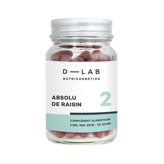 D-Lab - “Grape absolute” food supplement - (1 month) - D-Lab Nutricosmetics - Ethni Beauty Market