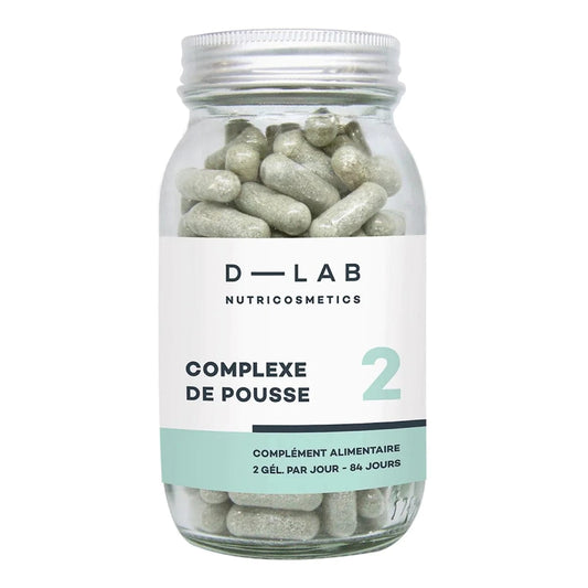 D-Lab - “Growth complex” food supplement - (1 or 3 months) - D-Lab Nutricosmetics - Ethni Beauty Market