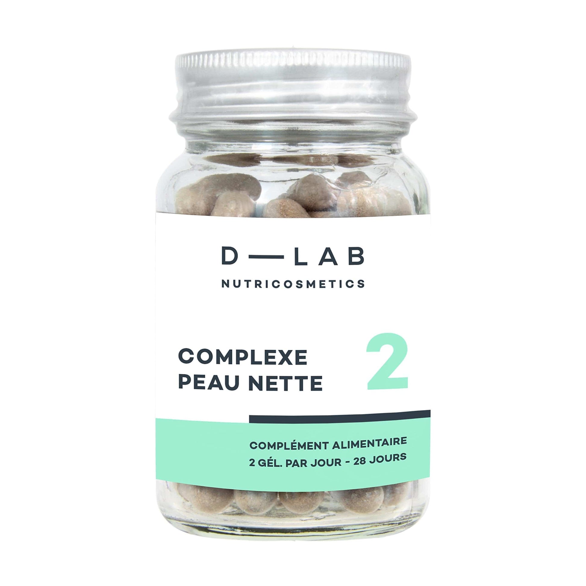 D-Lab Nutricosmetics - Complément alimentaire "complexe peau nette" - (1 mois) - D-Lab Nutricosmetics - Ethni Beauty Market