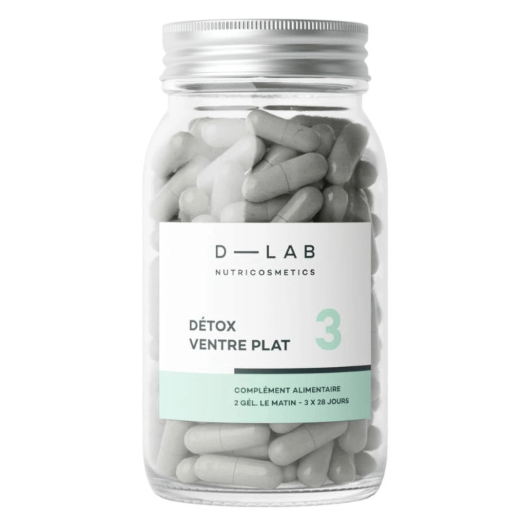 D-LAB Detox Ventre Plat - Probiotiques, Boldo et Fenouil