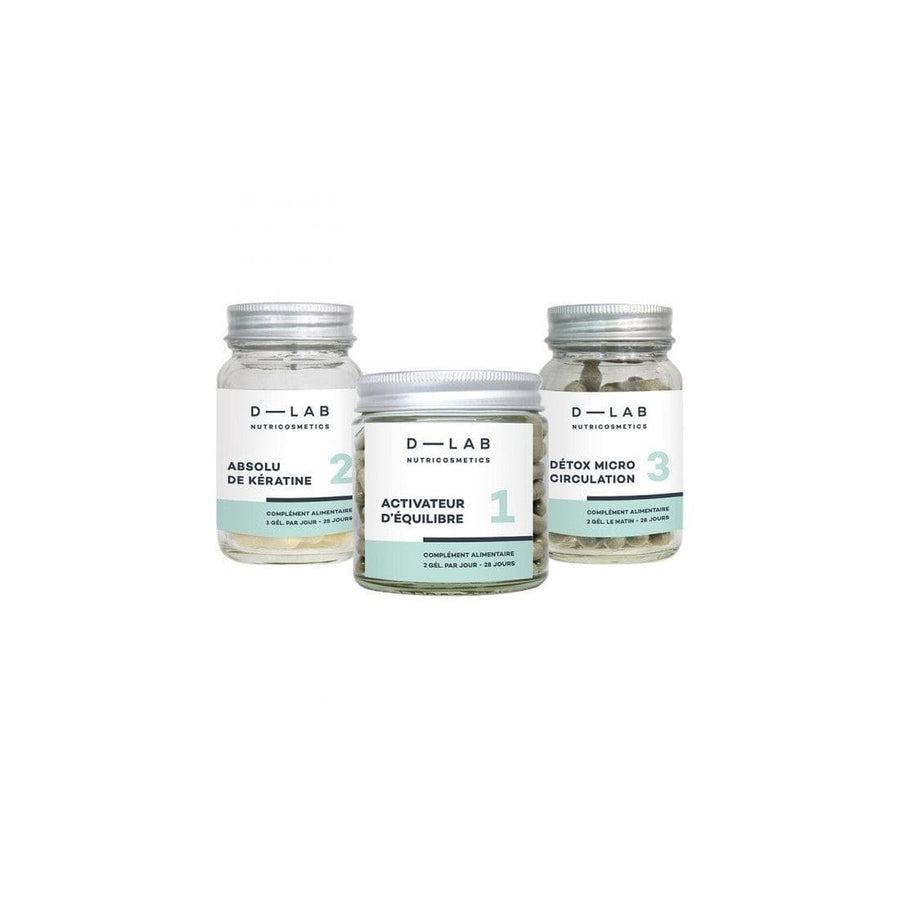 D-Lab Nutricosmetics - Compléments Alimentaires cheveux "Programme Masse-Capillaire" - D-Lab Nutricosmetics - Ethni Beauty Market