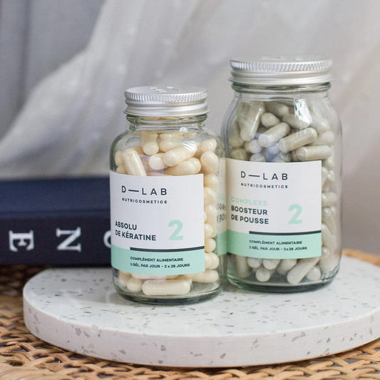 D-Lab Nutricosmetics - Duo de Compléments Alimentaires "Nutrition-Capillaire" - 1 mois - D-Lab Nutricosmetics - Ethni Beauty Market