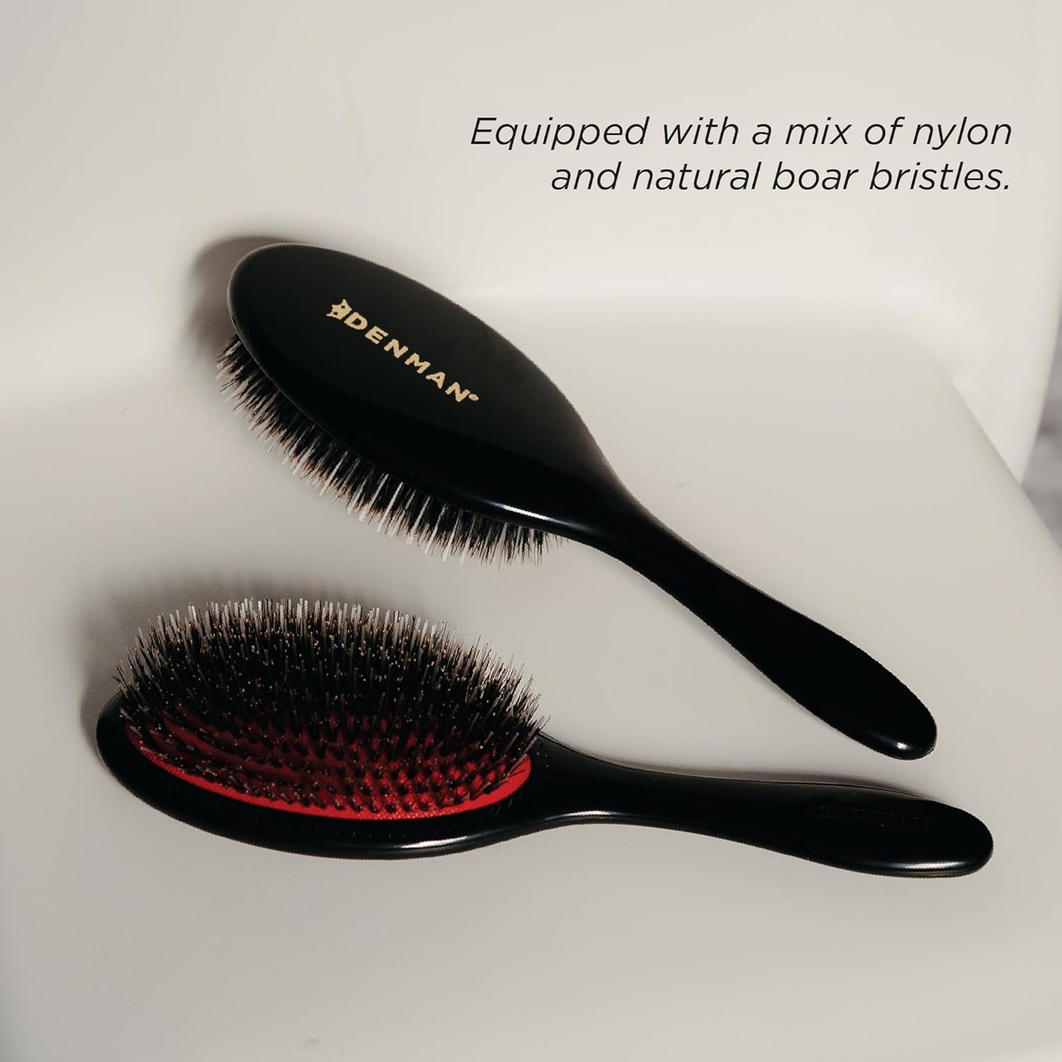 Denman - Brosse Moyenne À Poils De Sanglier, 100% D82M - Denman - Ethni Beauty Market