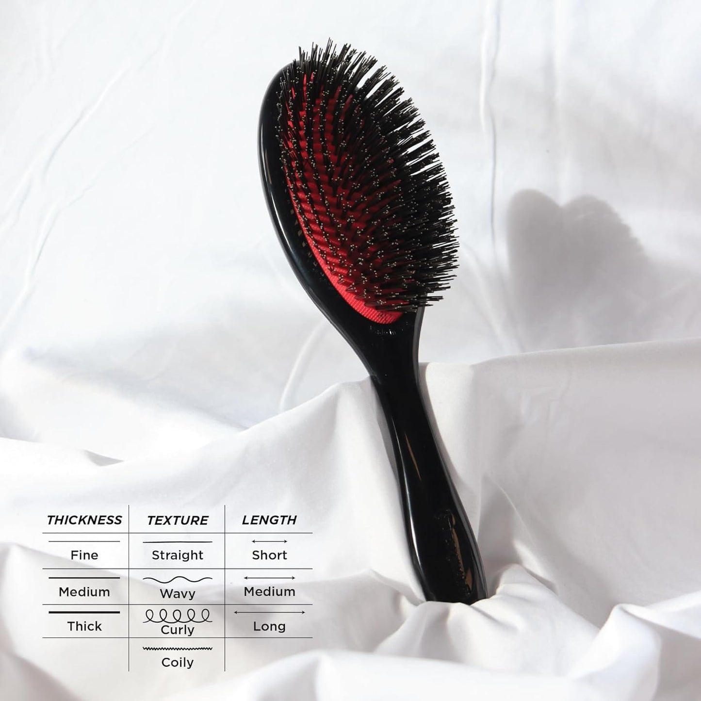 Denman - Brosse Moyenne À Poils De Sanglier, 100% D82M - Denman - Ethni Beauty Market