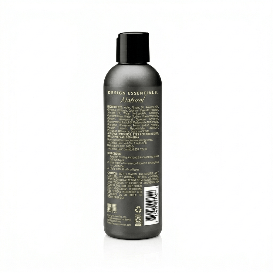 Design Essentials - Après-Shampoing Sans Rinçage Amande & Avocat - 227g - Design Essentials - Ethni Beauty Market