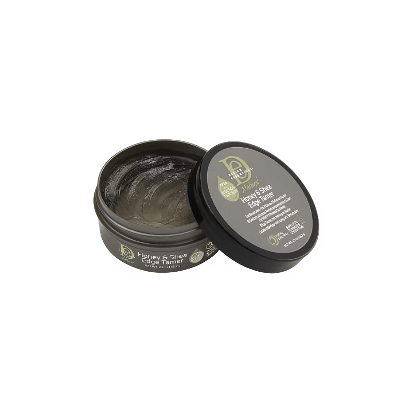 Design Essentials - Gel Lissant Contours Anti-Frisottis Honey & Shea Edge Tamer - 65,2G - Design Essentials - Ethni Beauty Market