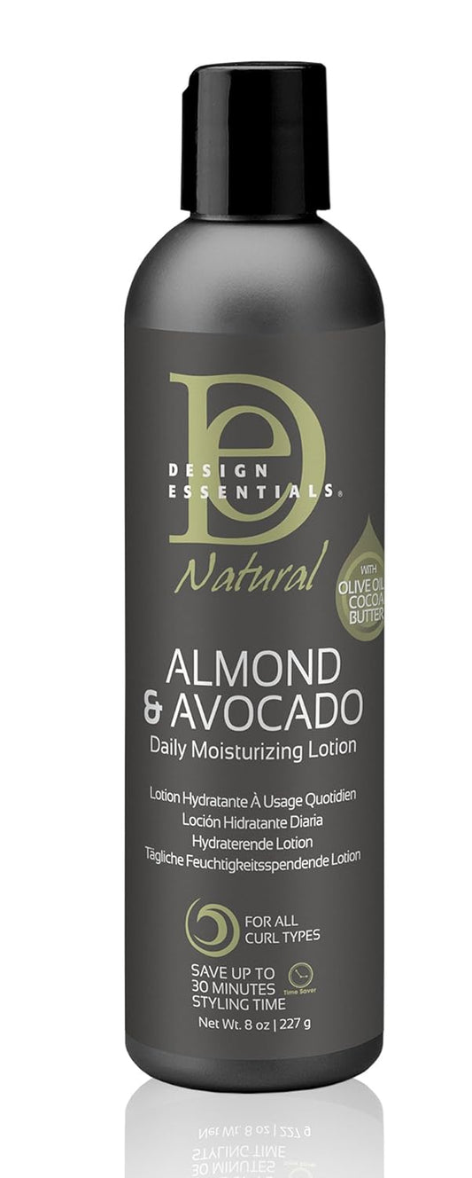 Design Essentials - Lotion Hydratante À L’Amande Douce & Avocat - Design Essentials - Ethni Beauty Market