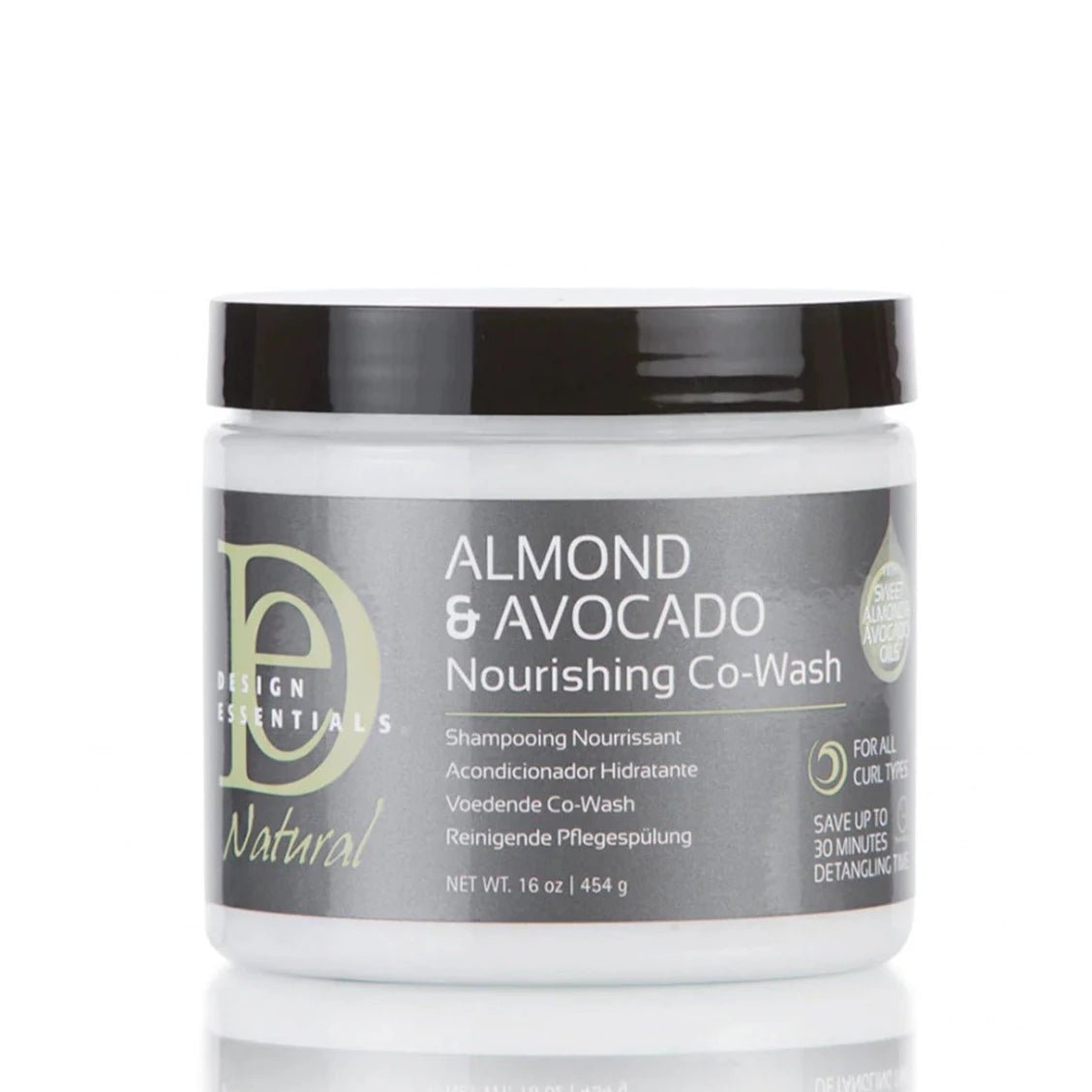 Design Essentials - Almond & Avocado Nourishing Co-wash Shampoo - 454g - Design Essentials - Ethni Beauty Market