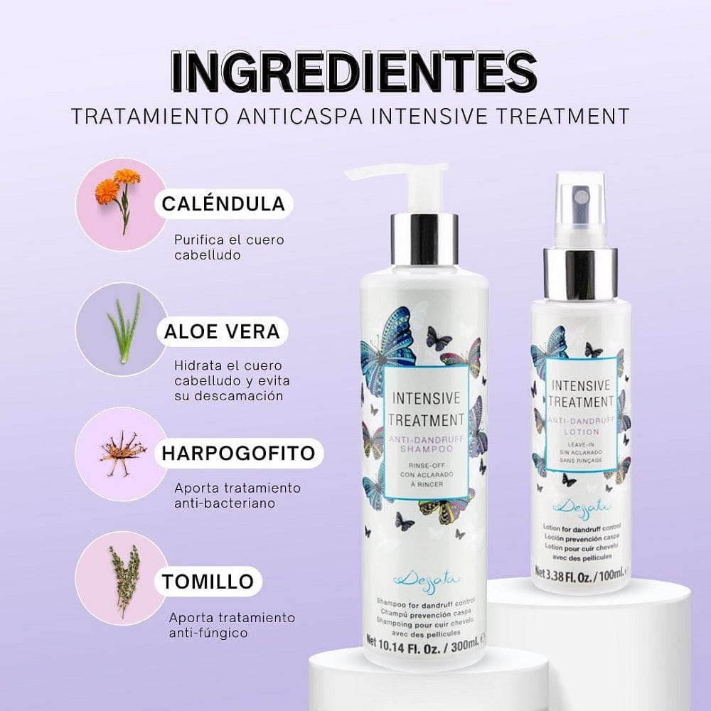 Dessata - Intensive Treatment - Shampoing anti-pelliculaire "cuir chevelu sec" - 300ml - Dessata - Ethni Beauty Market