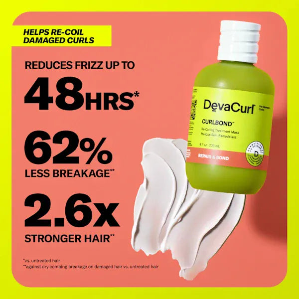 Devacurl - Curlbond Masque Capillaire Remodelant "Treatement Mask" 236ml - Devacurl - Ethni Beauty Market