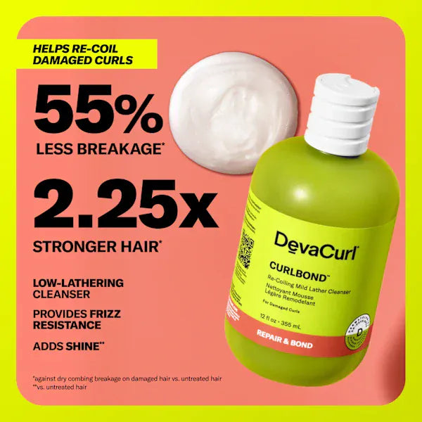 DevaCurl Curlbond - Re-Coiling Mild Shampoing "Lather Cleanser Shampoo" 946 ml - Devacurl - Ethni Beauty Market
