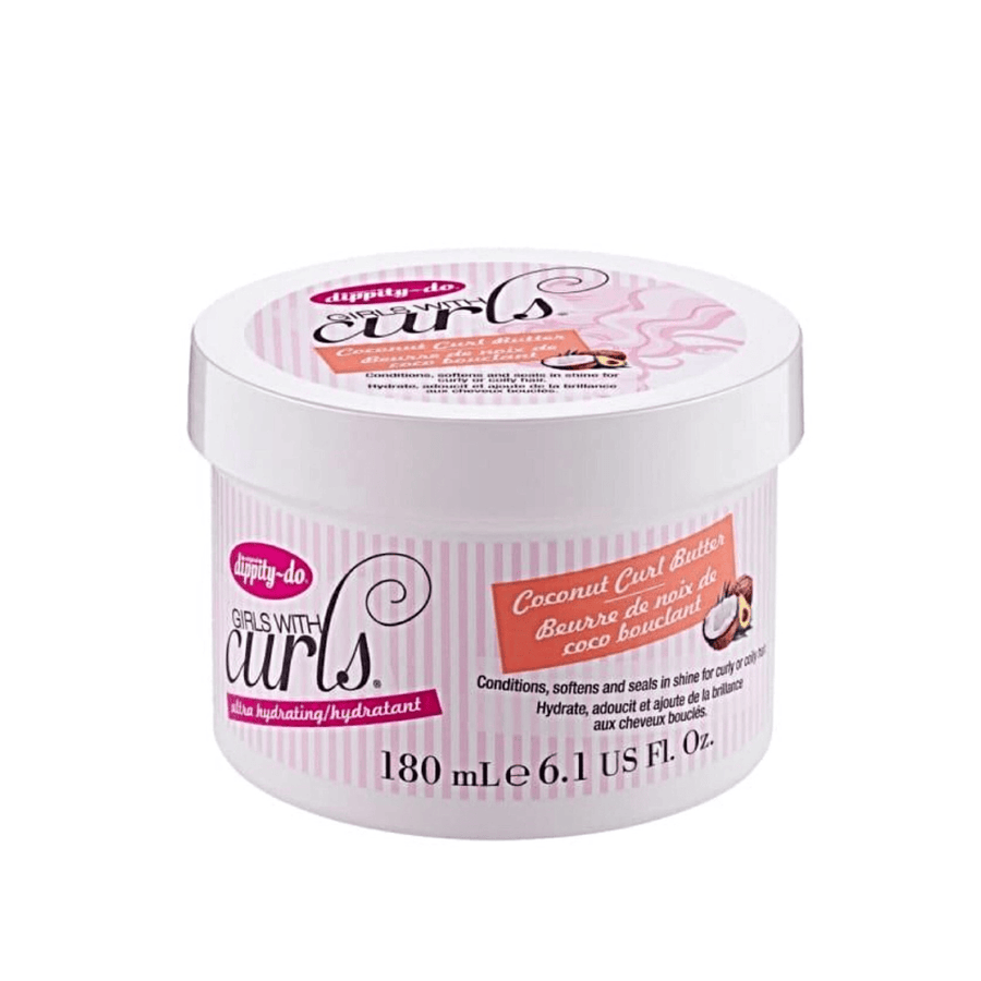 Dippity Do - Girls with Curls - Beurre pour Boucles au Coco - 180ml - Dippity - Ethni Beauty Market