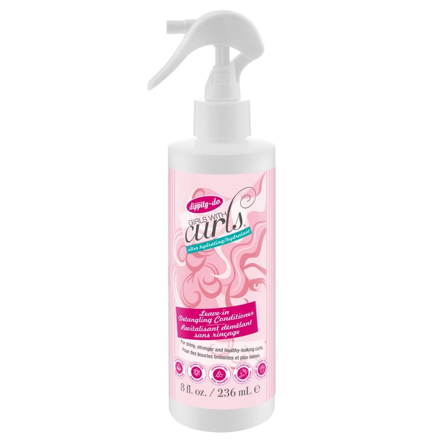 Dippity Do Girls with Curls - Démêlant sans rinçage "Laeve In Detangling conditioner" - 236ml - Dippity - Ethni Beauty Market
