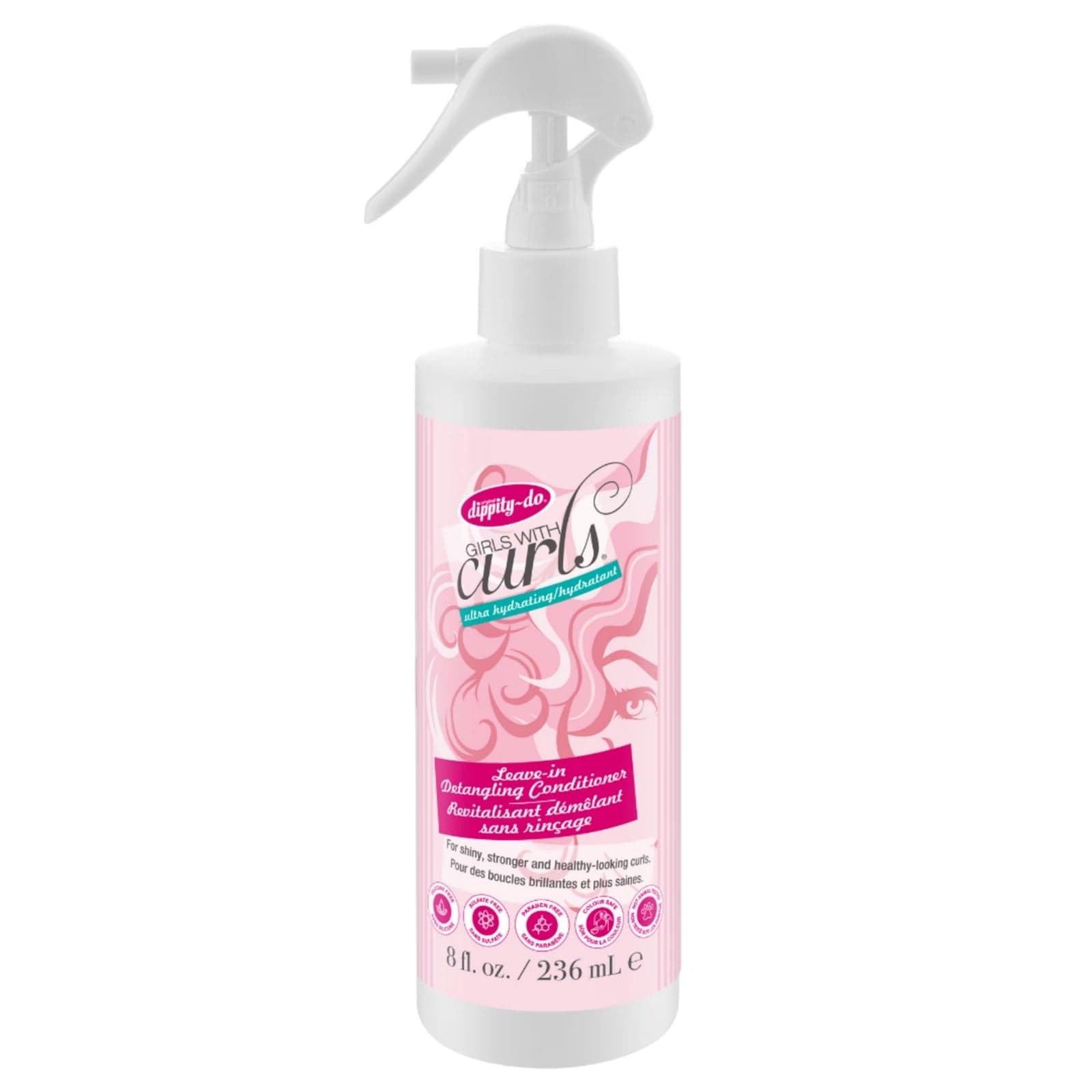Dippity Do Girls with Curls - Démêlant sans rinçage "Laeve In Detangling conditioner" - 236ml - Dippity - Ethni Beauty Market