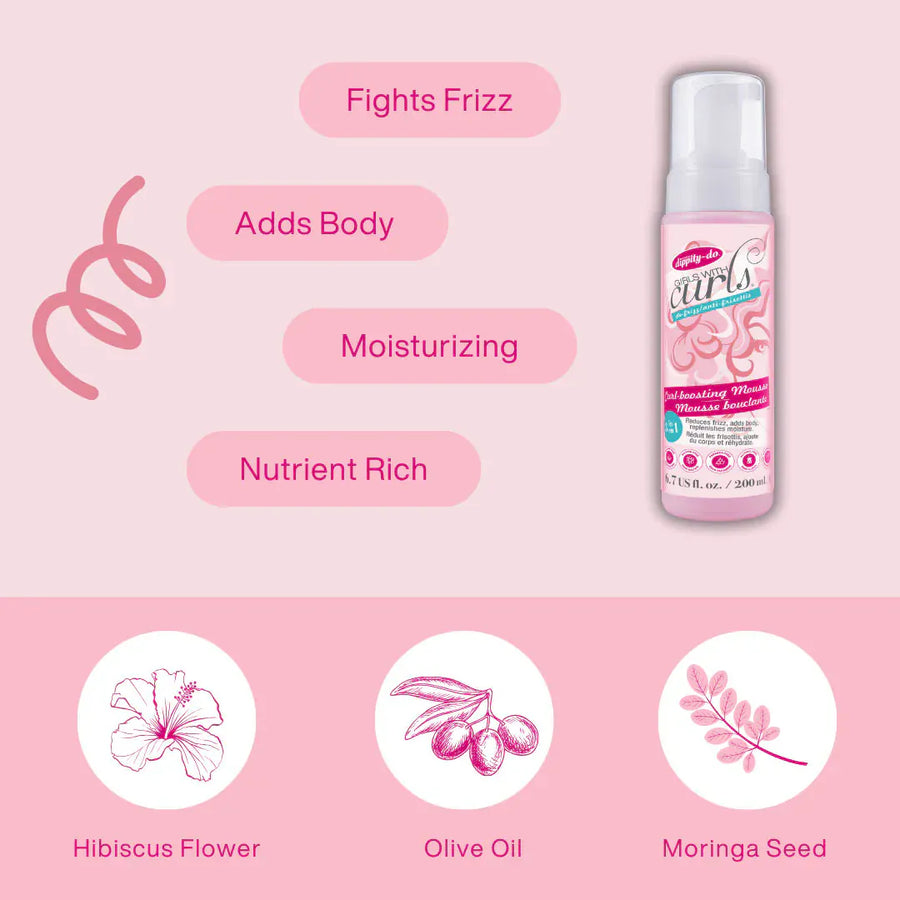 Dippity Do - Girls with Curls - Mousse Sublimatrice de Boucles - 200ml - Dippity - Ethni Beauty Market