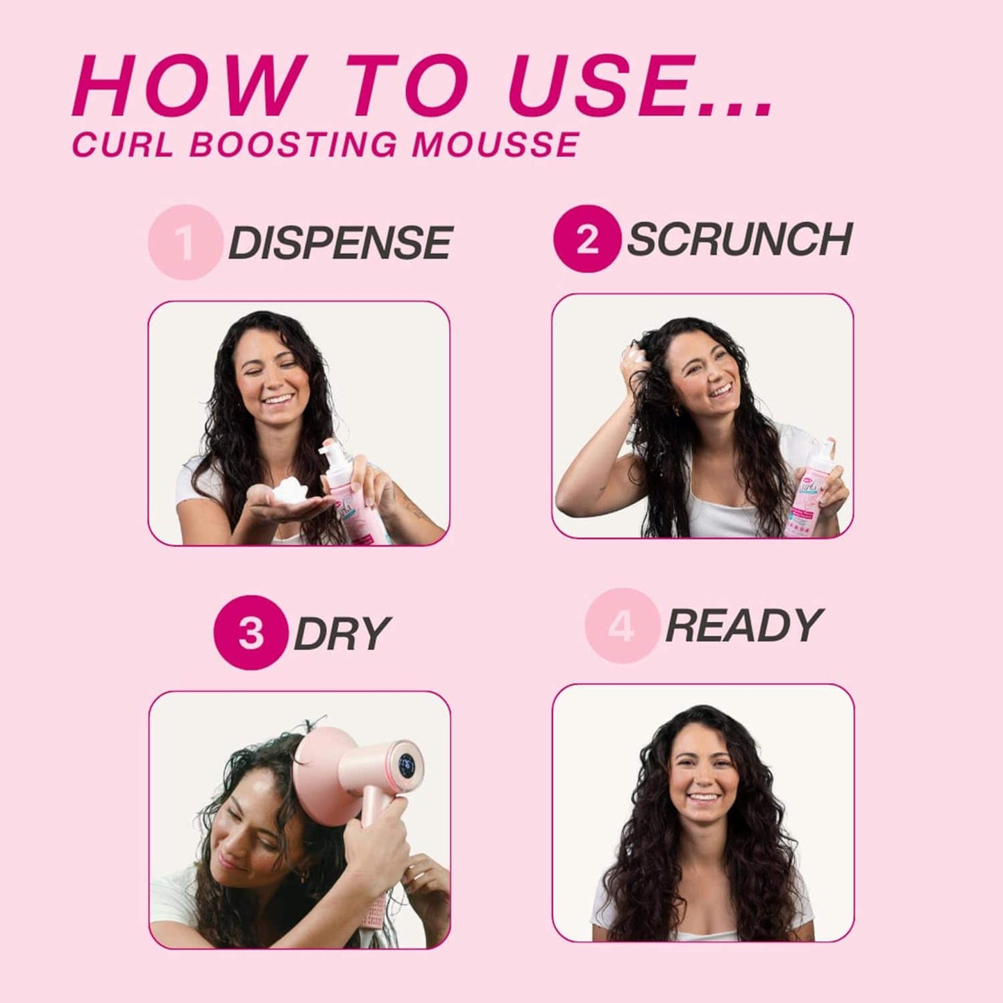 Dippity - Do Girls Whith Curls - Mousse - 200 ml - Dippity - Ethni Beauty Market