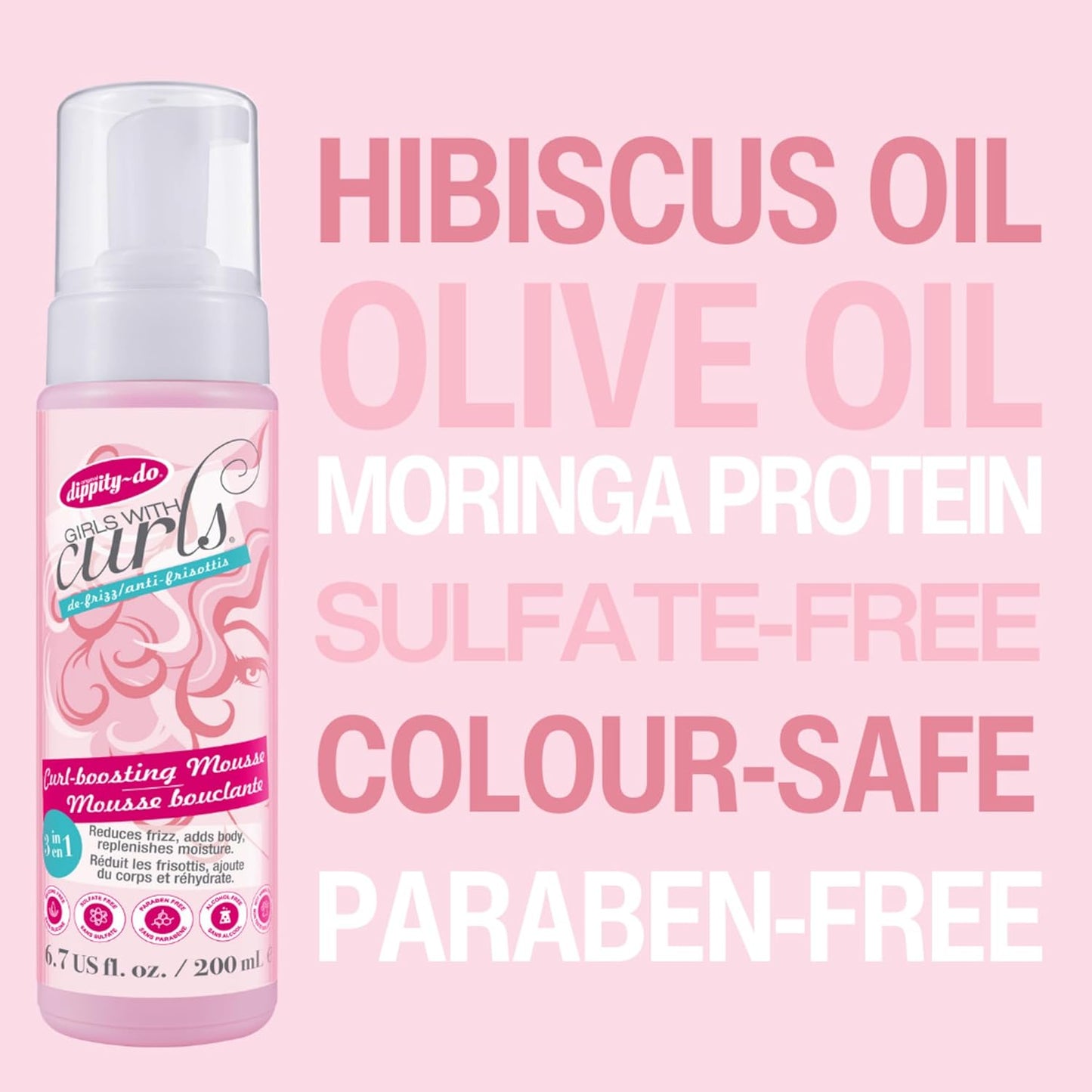 Dippity - Do Girls Whith Curls - Mousse - 200 ml - Dippity - Ethni Beauty Market