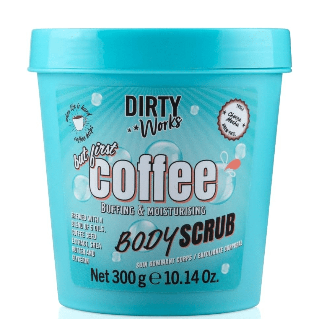 Dirty Works Gommage corps café 300g